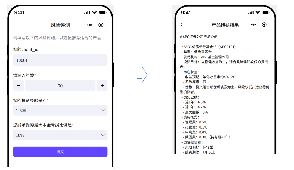 结果展示